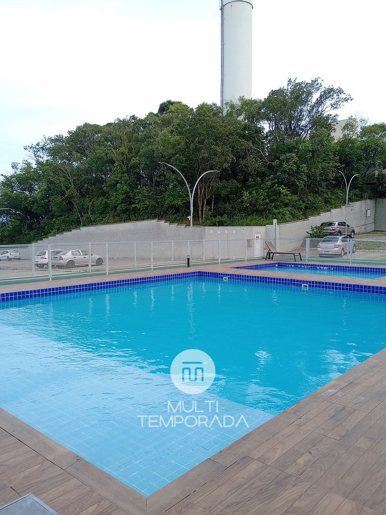 Apartamento Refúgio das Ondas com Piscina