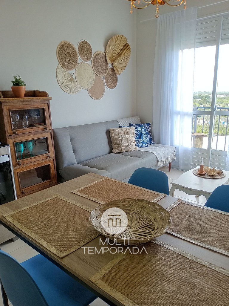 Apartamento Refúgio das Ondas com Piscina