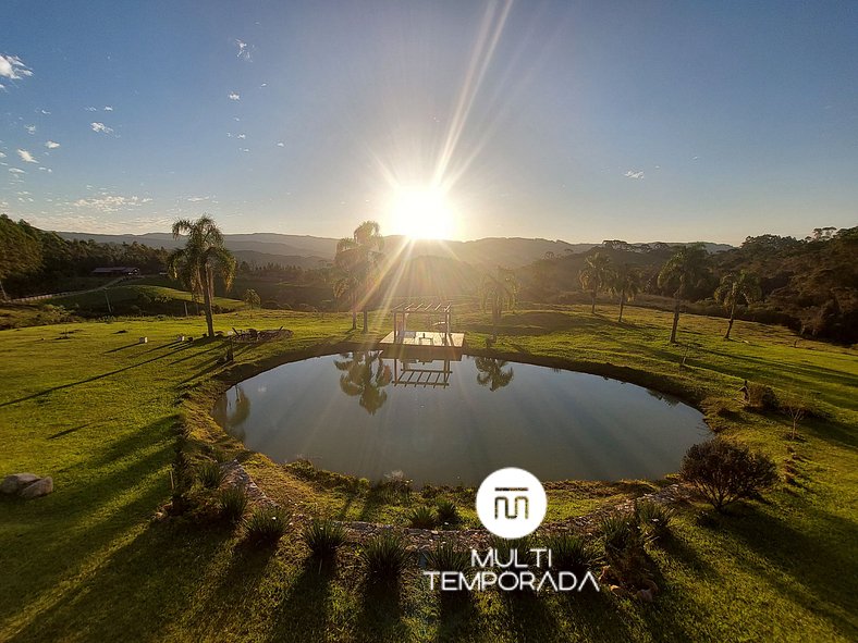 Cabaña Puesta del Sol - Rancho Queimado/SC