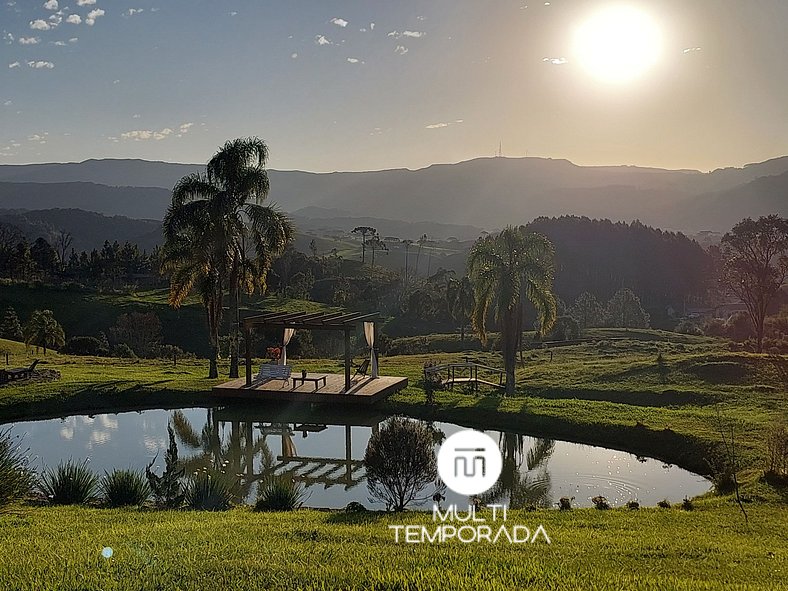 Cabaña Puesta del Sol - Rancho Queimado/SC