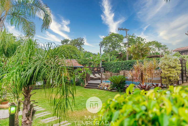 Casa Família com Varanda - Pousada Rosa da Praia