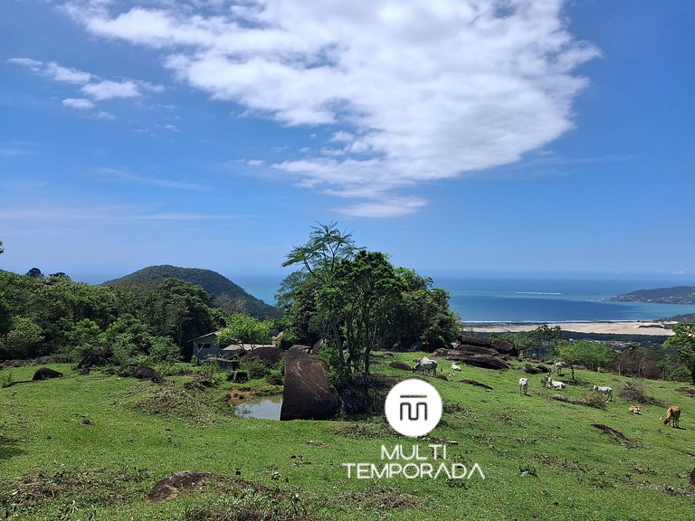 Casa Garopaba com Vista Panorâmica do Mar