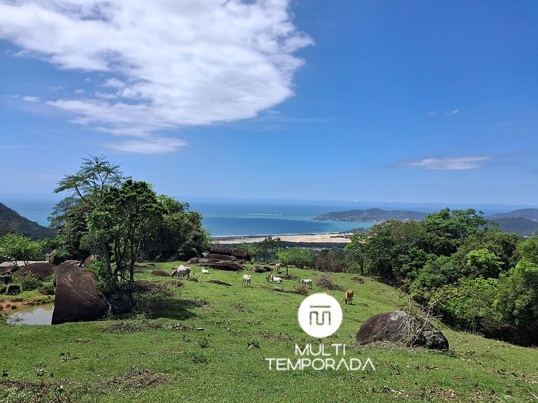 Casa Garopaba com Vista Panorâmica do Mar