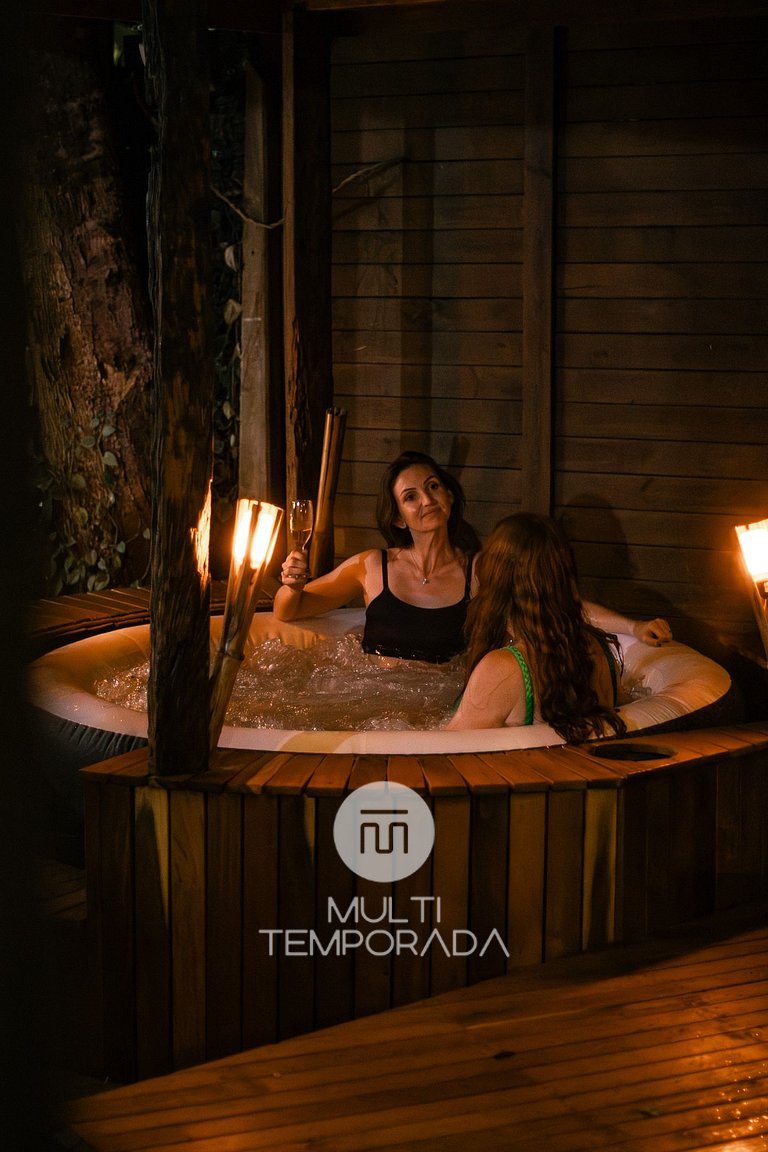 Chalé com Jacuzzi - Surfway Ilha do Mel