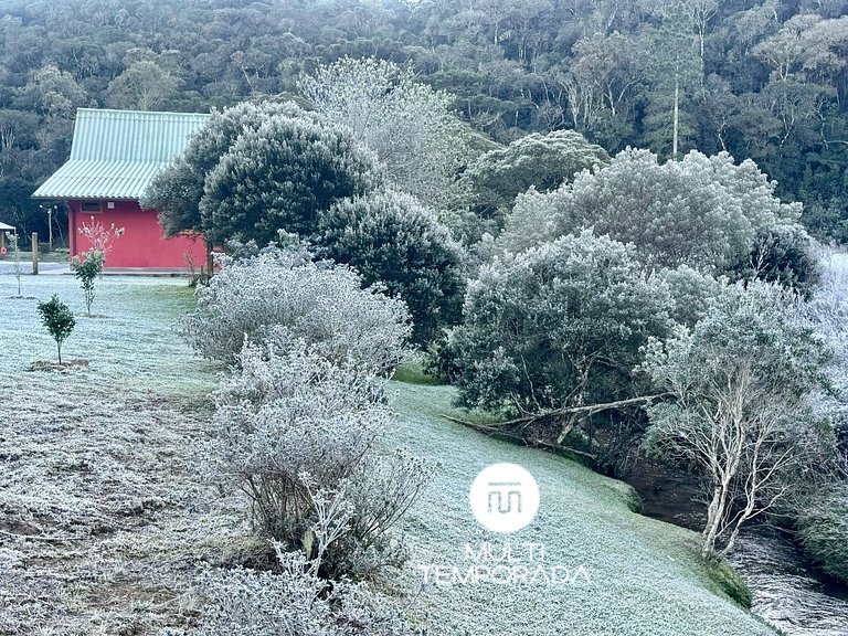 Chale Rouge - Vila Vert - Rancho Queimado - SC