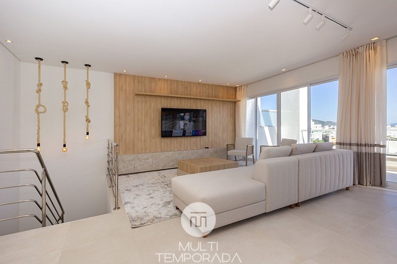 Mar de Fora 205 - Penthouse a 100 metros de la playa de Mari