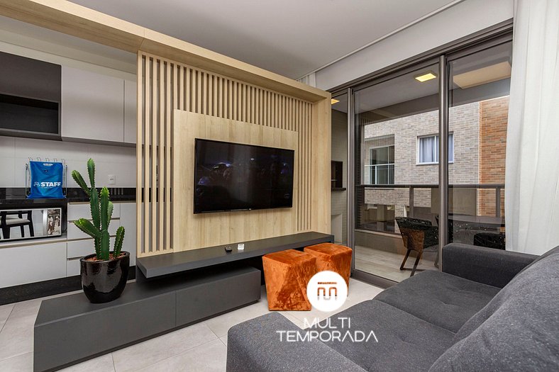 Porto Madero 204 - Apartamento a 250 metros da praia de Bomb