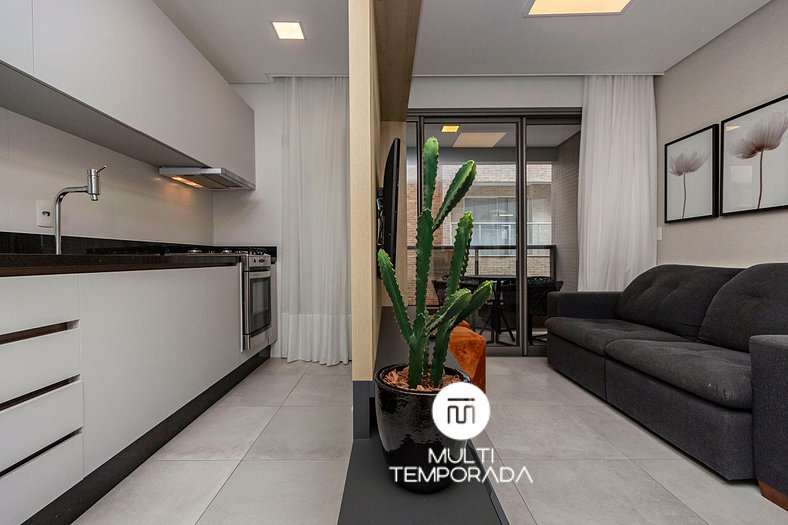 Porto Madero 204 - Apartamento a 250 metros da praia de Bomb