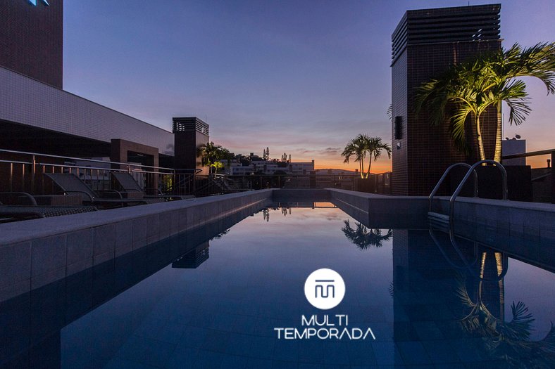 Porto Madero 305 - Edifício com Lazer no Rooftop para até 7