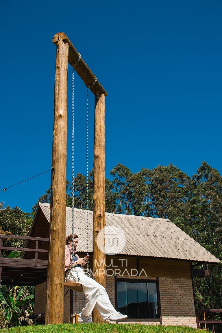 Prana Chalé com Hidromassagem - Águas Mornas - SC