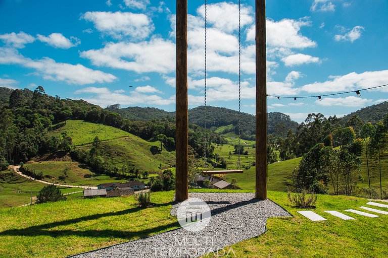 Prana Chalé com Hidromassagem - Águas Mornas - SC