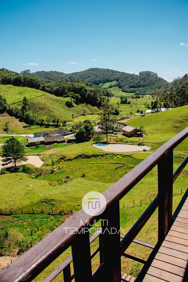 Prana Chalé com Hidromassagem - Águas Mornas - SC