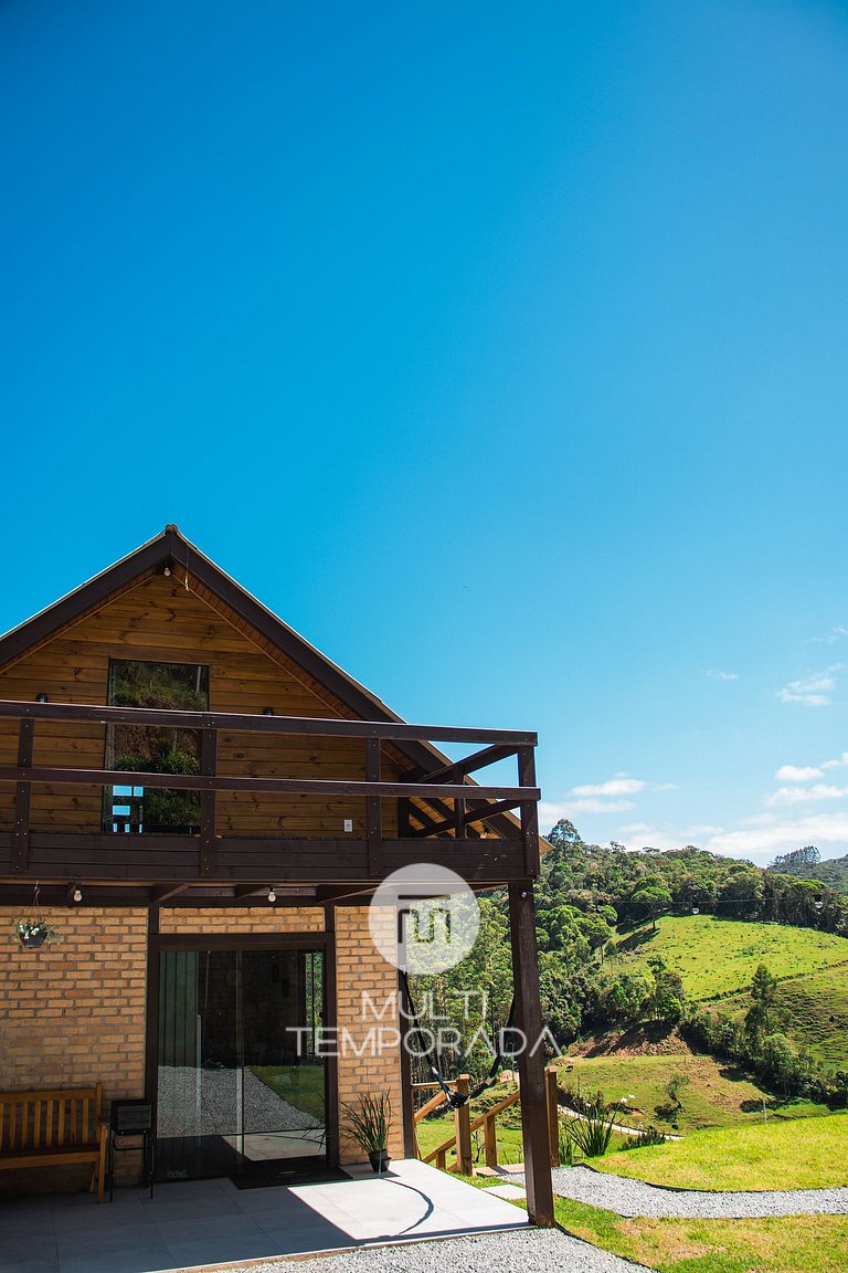 Prana Chalé com Hidromassagem - Águas Mornas - SC