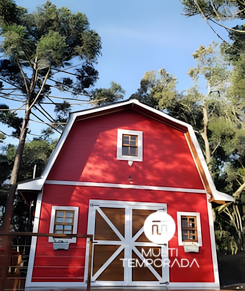 Red Barn Lindo Celeiro em Urubici - SC