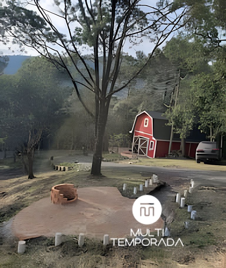 Red Barn Lindo Celeiro em Urubici - SC