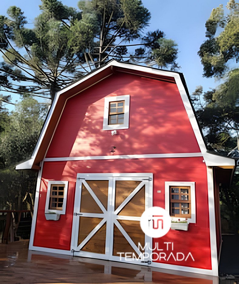 Red Barn Lindo Celeiro em Urubici - SC