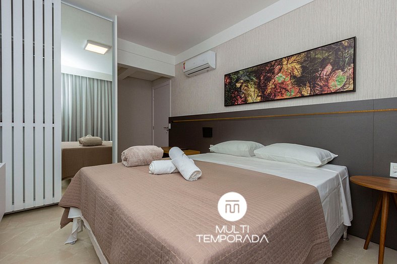 Terrazzo Club Residence 407-A - Apartamento em Bombas - Pisc