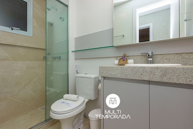 Terrazzo Club Residence 407-A - Apartamento em Bombas - Pisc