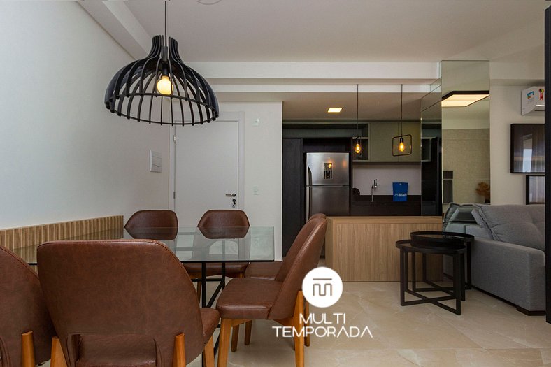 Terrazzo Club Residence 407-A - Apartamento em Bombas - Pisc