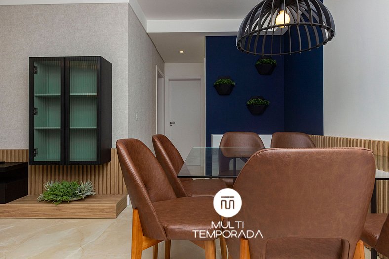 Terrazzo Club Residence 407-A - Apartamento em Bombas - Pisc