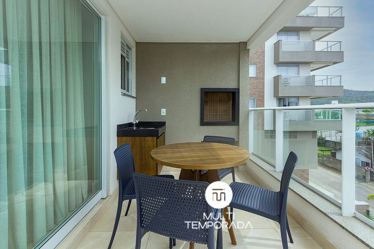 Terrazzo Club Residence 407-A - Apartamento em Bombas - Pisc