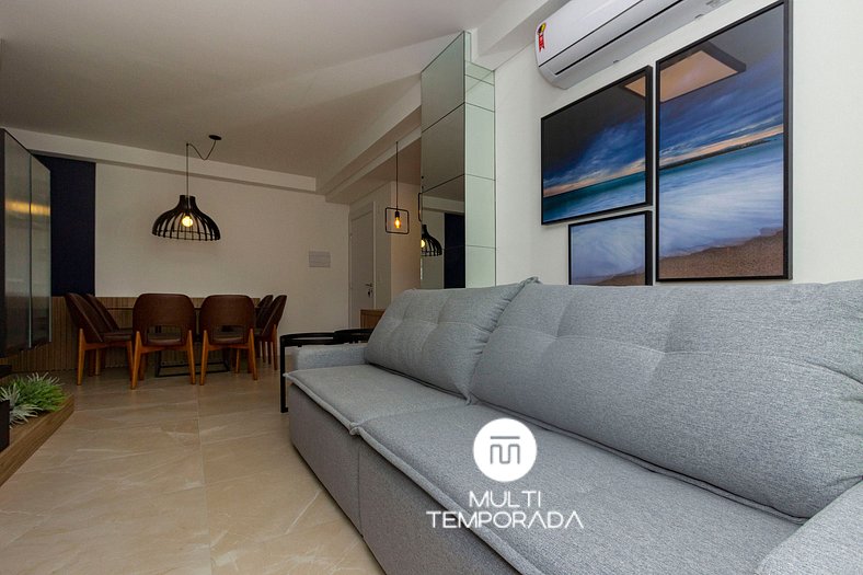 Terrazzo Club Residence 407-A - Apartamento em Bombas - Pisc