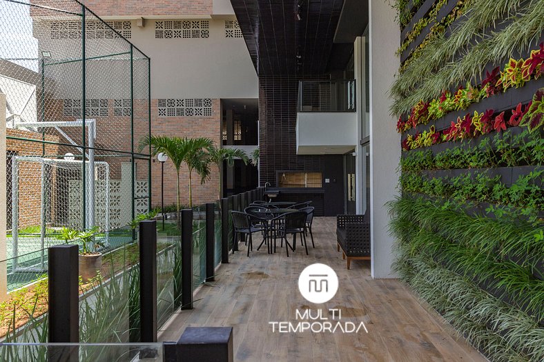 Terrazzo Club Residence 407-A - Apartamento em Bombas - Pisc