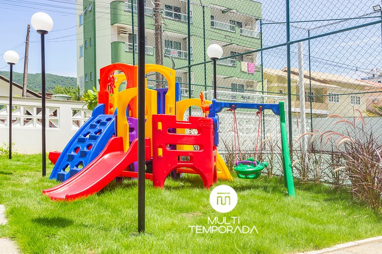 Terrazzo Club Residence 407-A - Apartamento em Bombas - Pisc