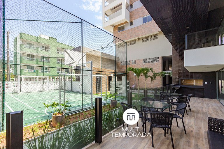 Terrazzo Club Residence 407-A - Apartamento em Bombas - Pisc