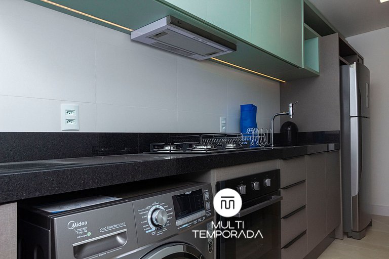 Terrazzo Club Residence 407-B - Apartamento em Bombas - Jacu