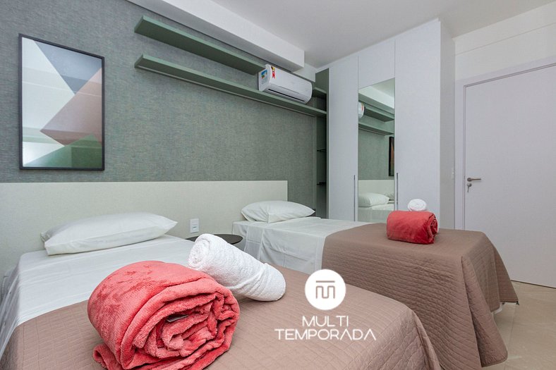 Terrazzo Club Residence 407-B - Apartamento em Bombas - Jacu